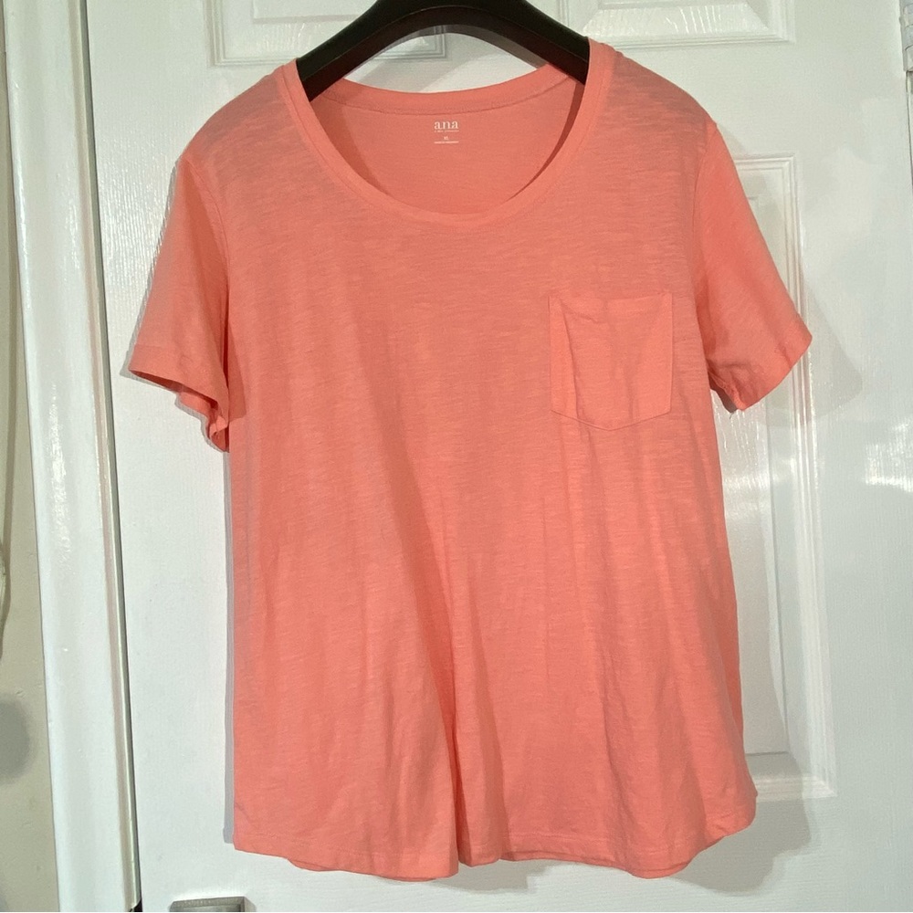 Ana a New approach women’s tee light orange Size XL.New without tags NWOT